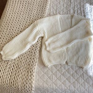 NWOT Elegant Cream Sweater